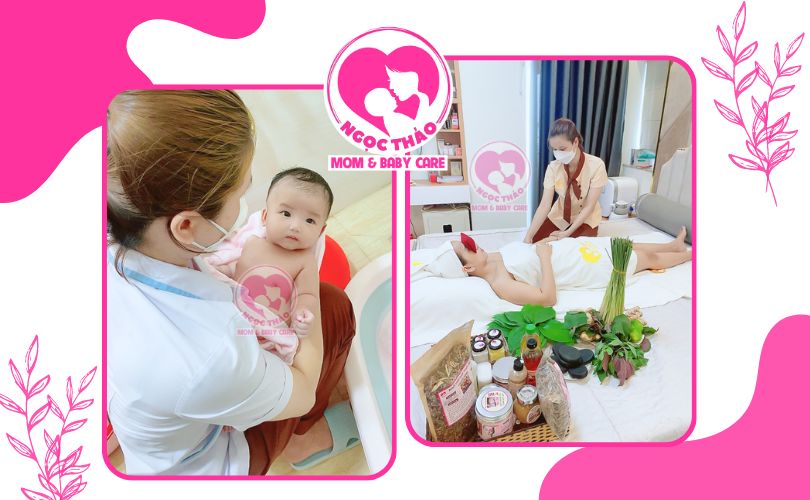 Sự chuyên nghiệp và tận tâm của cô y tá khi chăm sóc cho mẹ và bé sau sinh tại nhà